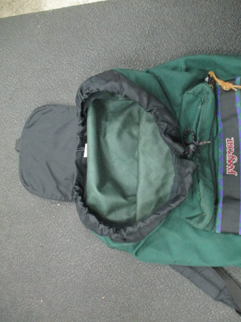 Used Jansport Top Synch Bag in Green Like New Late 90s