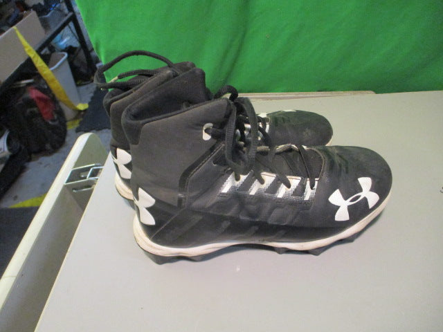 Load image into Gallery viewer, Used Under Armour Youth 2.5 High Top Cleats
