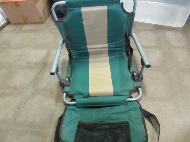Load image into Gallery viewer, Used STANSPORT Foldable Stadium Seat With Arms
