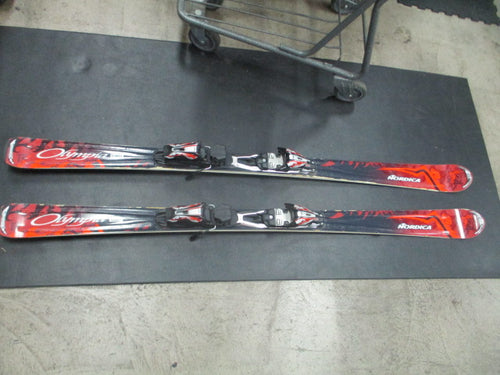 Used Nordica Olympia 170cm Downhill Skis (Side Damage See Pics)