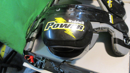 New Riddell Power Surge Youth Shoulder Pads W/ Back Plate-Size XL