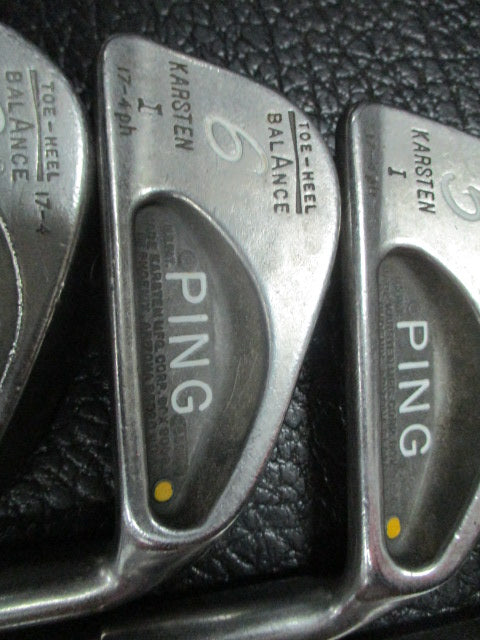Used Ping Karsten I Balance Iron Set 2-9, Wedge, Missing 3,7- RH