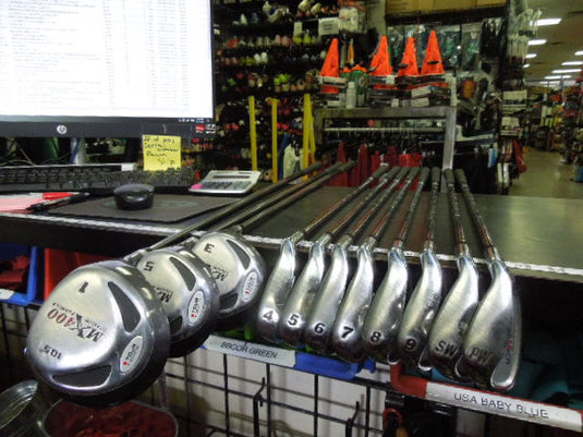 Used Tour Collection MX400 FF 11pc Right Hand Golf Club Set 1D 3,5H 4-9i S,Pw