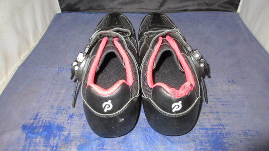 Used Peloton Cycling Shoes Adult Size 41 / 8/ 10.5 - wear on toes and heel