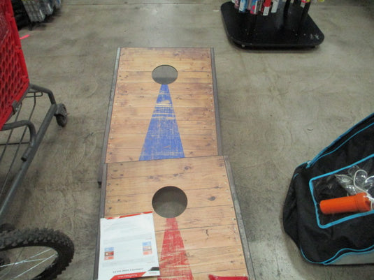 Used Go Sports 3x2 Rustic Wood design Bean Bag Toss Set