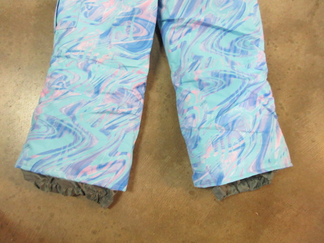 Load image into Gallery viewer, New Pulse Fashion Snow Bib Purple Swirl Size Small (4/5)
