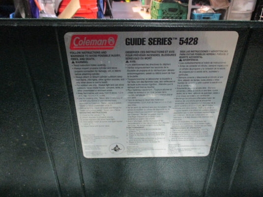 Used Coleman 5428 Guide Series 3-Burner Propane Stove