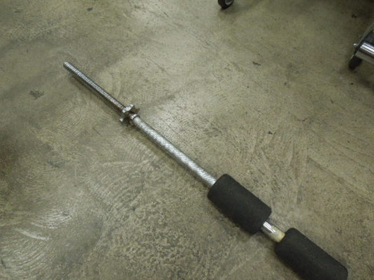 Used Standard Straight Bar with Squat Comfort Padding