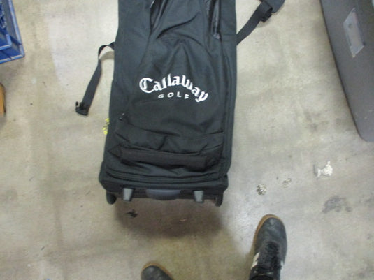 Used Callaway Fusion Stand Golf Bag carrier Black