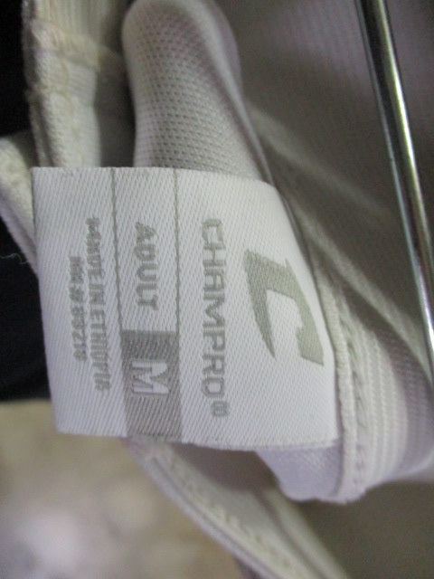 Load image into Gallery viewer, Used Champro White Baseball Pants Adult Medium - LEGS ARE CUT AT BOTTOM
