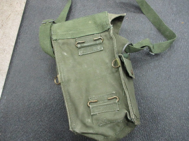 Load image into Gallery viewer, Used VTG Belgian Army Gas Mask Bag w/strap
