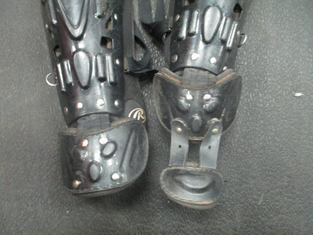 Load image into Gallery viewer, Used Rawling Cool Flo Catchers Shin Guards Size Adult
