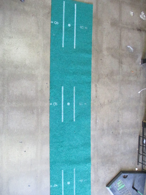 Used Golf Putting Mat Indoor & Outdoor With Return Tracks
