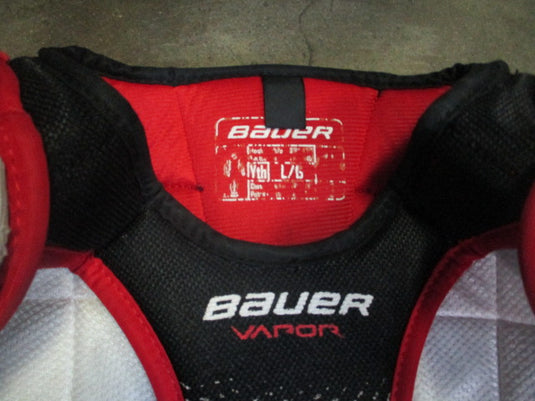 Used Bauer Lil Rookie Hockey Shoulder Pads Size Youth Large