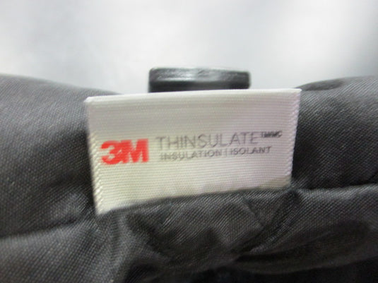 New Grand Sierra Tusser Snow Gloves Black Size Large