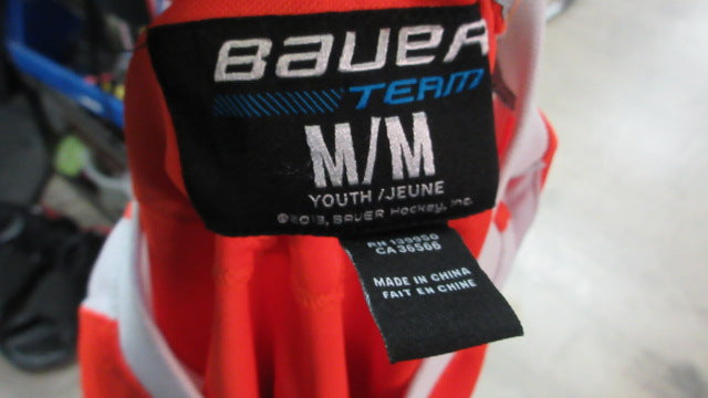 Load image into Gallery viewer, Used Bauer AZ Ice Hockey Jersey Size Youth Medium
