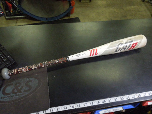 Used Marucci CAT8 MSBC810 1 Piece Alloy USSSA Baseball Bat 27 in 17 oz -10