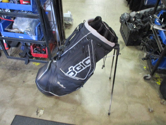 Used Ogio VaporLite Black Golf Stand bag