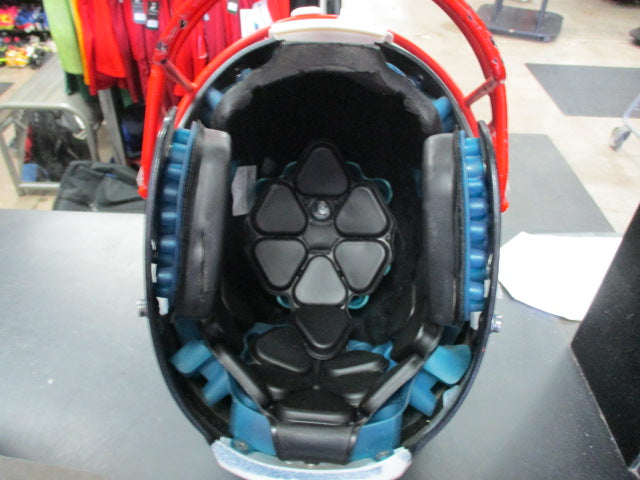 Load image into Gallery viewer, Used Schutt Vengeance Pro LTD Blue Adult XL Football Helmet w/ 1 1/8&quot; Jaw Pads
