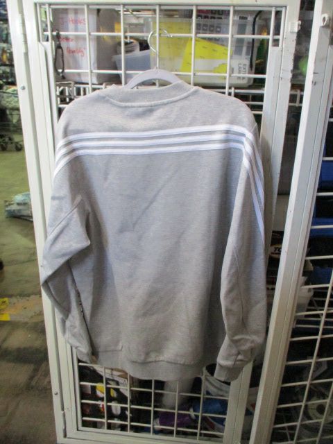 Load image into Gallery viewer, Adidas 3 Strip Crew Sweater Jacket Mens Size Large
