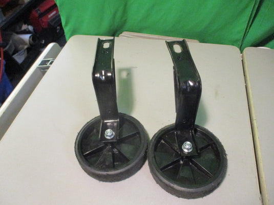 Used Black Kids Bicycle Training Wheels