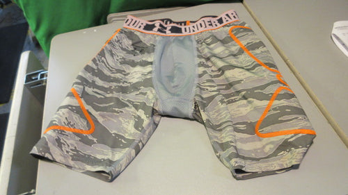 Used Under Armour Youth Medium Padded Compression Shorts