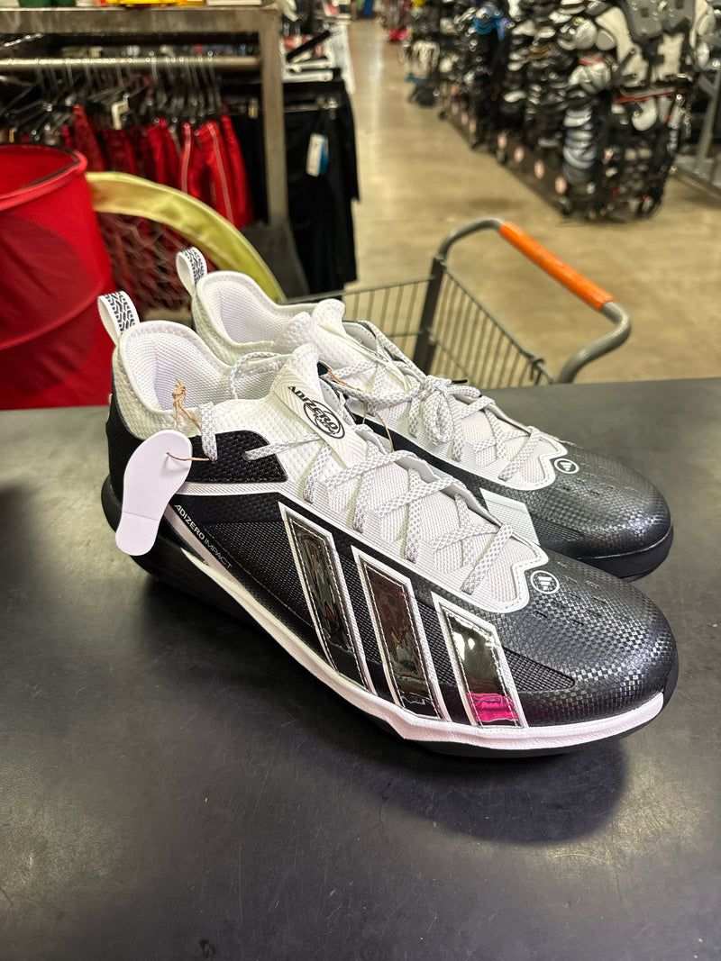 Load image into Gallery viewer, Like New Adidas Adizero Impact 3.0 Racing Team Metal Cleats Size 15

