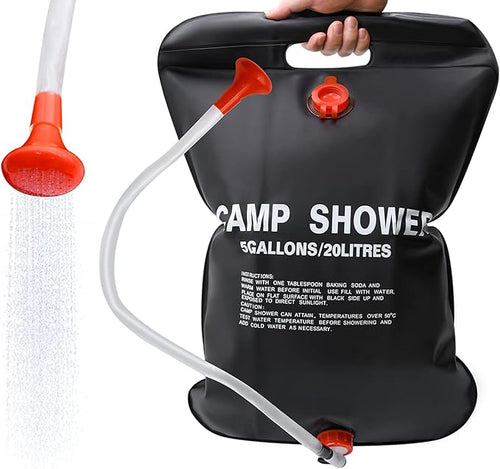 New 5 Gallon Solar Camp Shower