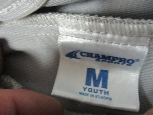 Used Champro Elastic Bottom Size Youth Medium Baseball Pant