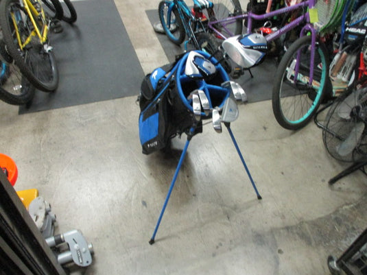 Used Top Flite Senior Complete Set With bag and Putter 10 Piece Set