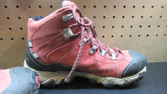 Used Oboz Women's Bridger Mid Waterproof Hiking Shoes - Size 7.5