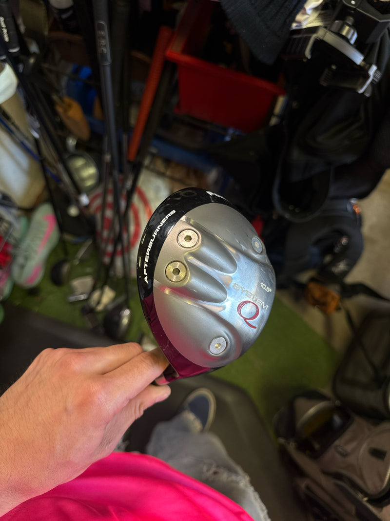 Load image into Gallery viewer, Used Custom Q System Mens Dual Power Play 12 pc Right Hand Golf Club Set
