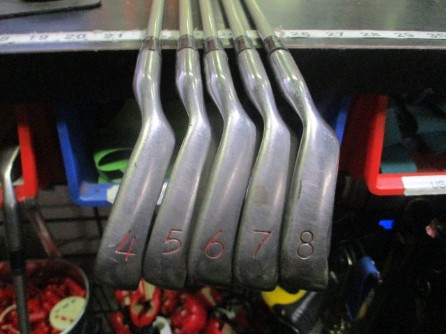 Load image into Gallery viewer, Vintage Precision Made Toe Weighting Plus Right Hand 6pc Iron Set 3-8i
