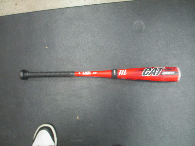Load image into Gallery viewer, Used Marucci Cat Connect (-11) 27&quot; USA Baseball Bat
