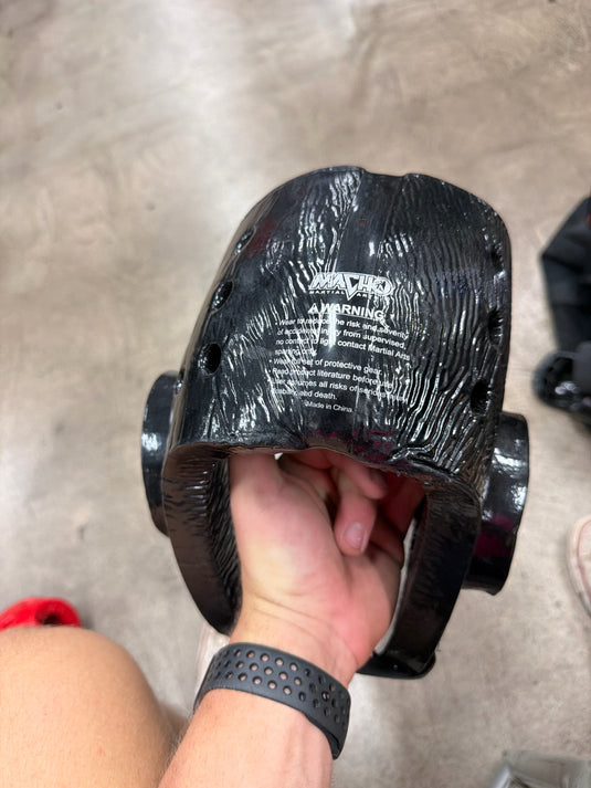 Used Macho Size Med Karate Head Gear Black