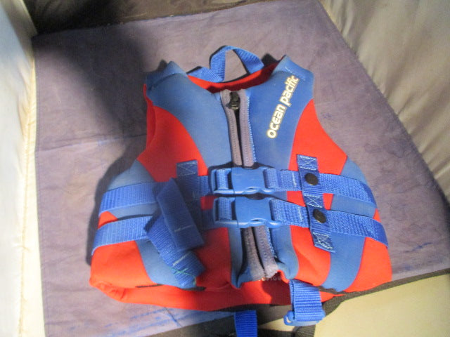 Load image into Gallery viewer, Used Ocean Pacific Kids Life Jacket 30-50 LBS
