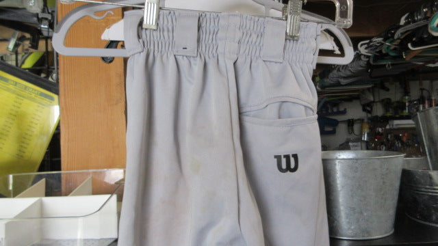 Load image into Gallery viewer, Used Wilson Elastic Bottom Baseball Pants - Size Youth Small
