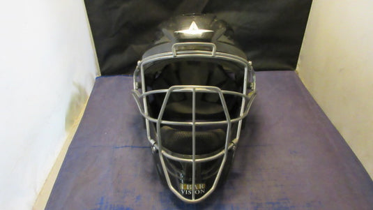 Used All Star MVP 2400 Ultra Cool Catcher's Helmet Size 7 - 7 3/4