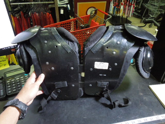 Load image into Gallery viewer, Used Adams Football Shoulder Pads #120140 Size 14-15"
