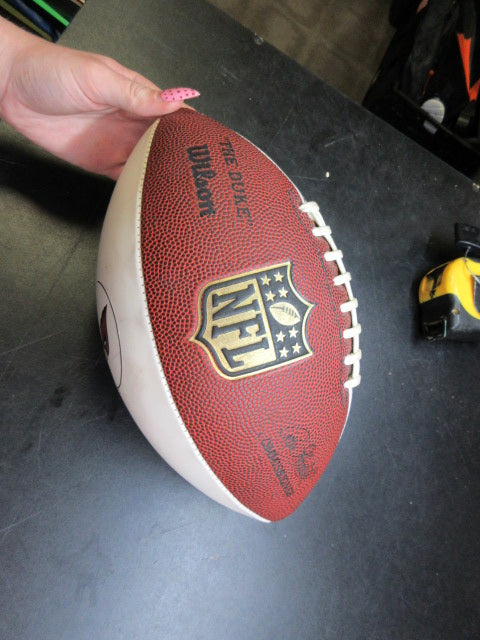 Load image into Gallery viewer, Used Wilson The Duke National Football Conference Autograph Football
