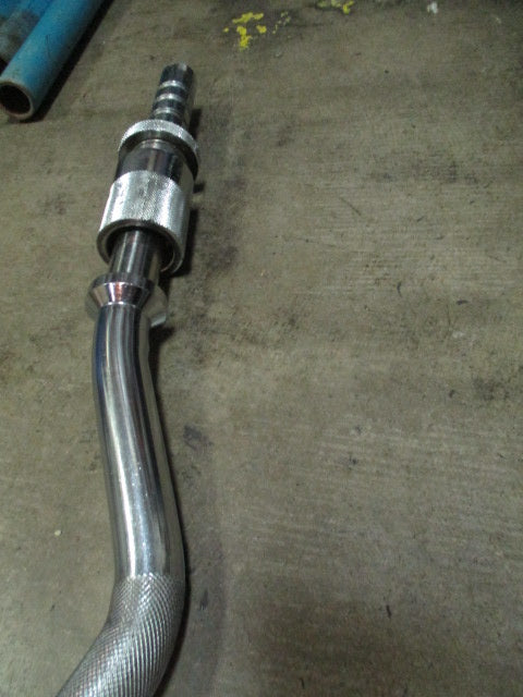 Used 10LB Standard Spinlock Curl Bar