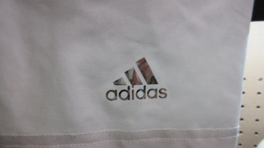 Used Adidas 5 Padded Compression Shorts - Size Large - White