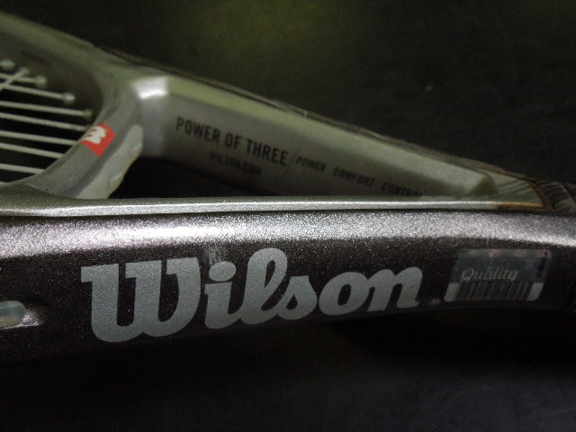 Load image into Gallery viewer, Used Wilson Triad 3 Oversized Tennis Racquet 27.5"
