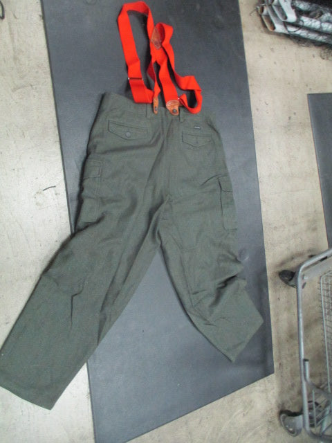 Load image into Gallery viewer, Used Woolrich Hunting Loden Heather Wool Pant
