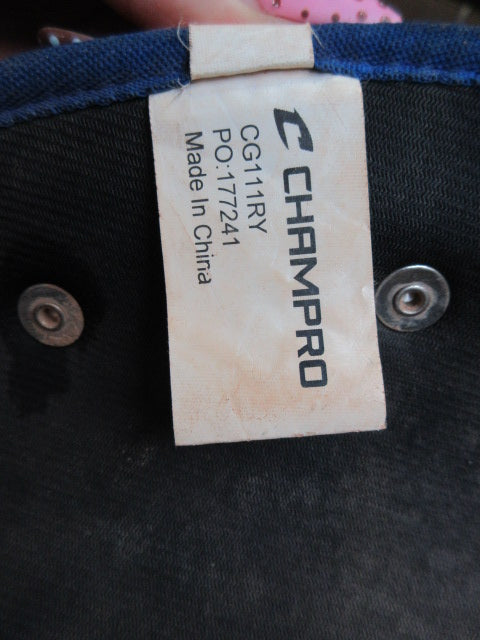 Used Champro Optimus MVP Plus Catchers Shin Guards - Size Youth