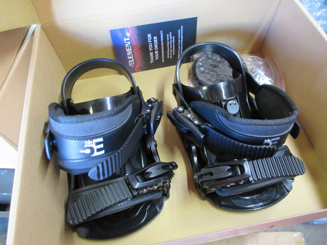 Load image into Gallery viewer, New The 5 Element Stealth Kids Snowboarding Bindings - JR(1-5)
