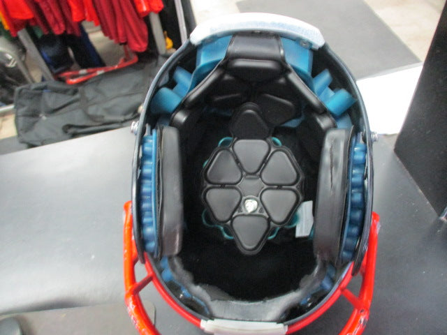 Load image into Gallery viewer, Used Schutt Vengeance Pro LTD Blue Adult XL Football Helmet w/ 1 1/8&quot; Jaw Pads
