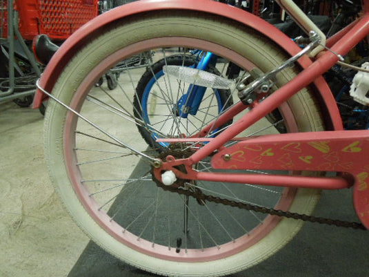 Used Our Generation 20" Pink Cruiser Bike with Front Basket