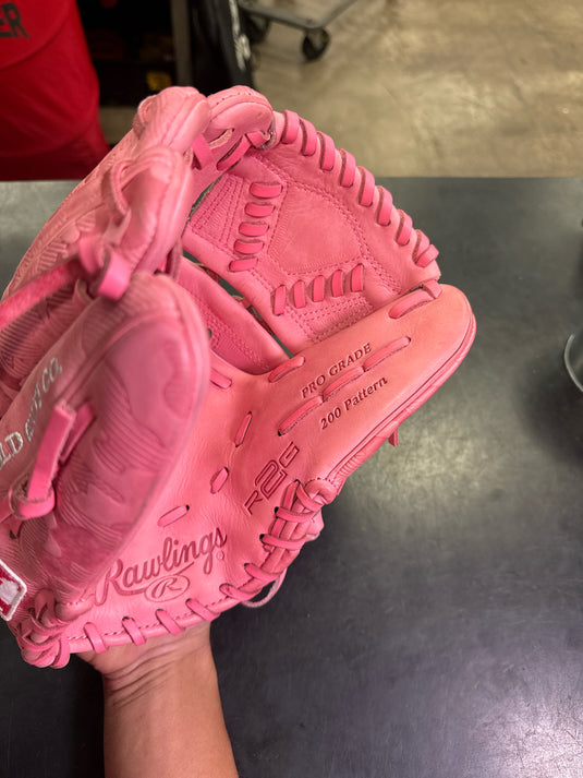 Lightly Used Rawlings HOH R2G PROR205-30P Tonal Pink Camo 11.75" LHT