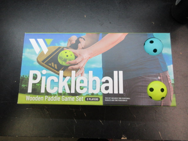 Load image into Gallery viewer, Used Wildside Pickleball Wooden Paddle Game Set
